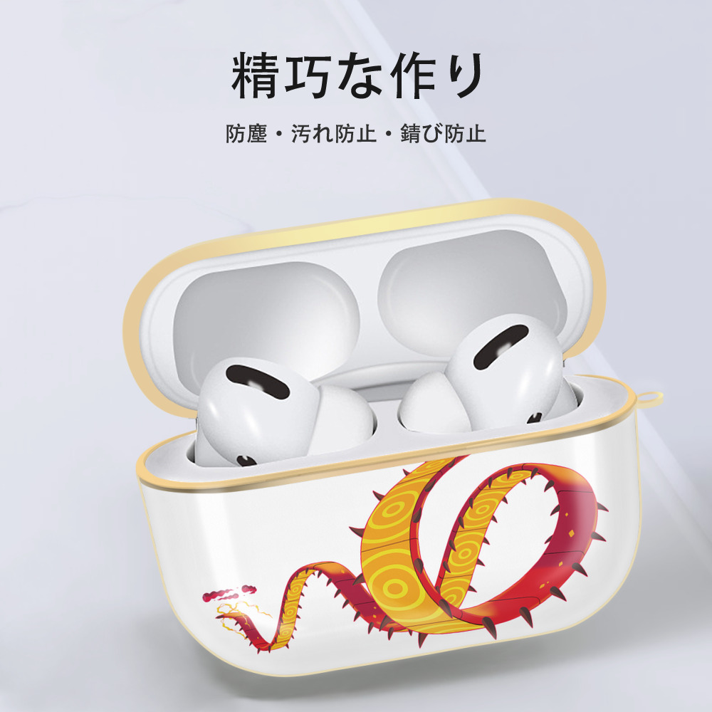 ポケットモンスター Pokémon 【AirPods Pro用】ハードシェル保護ケース｜耐衝撃・防指紋・カラビナ付き商品仕様