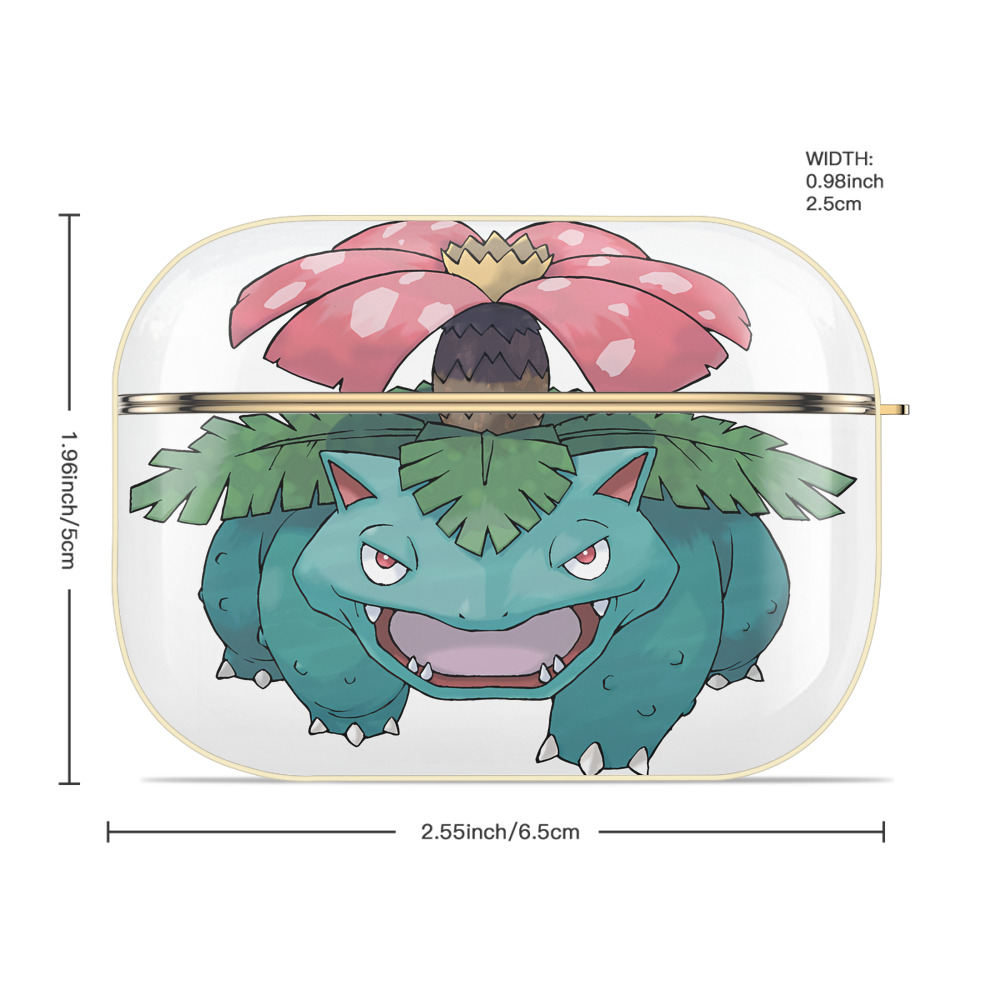 ポケットモンスター Pokémon 【AirPods Pro用】ハードシェル保護ケース｜耐衝撃・防指紋・カラビナ付き商品仕様