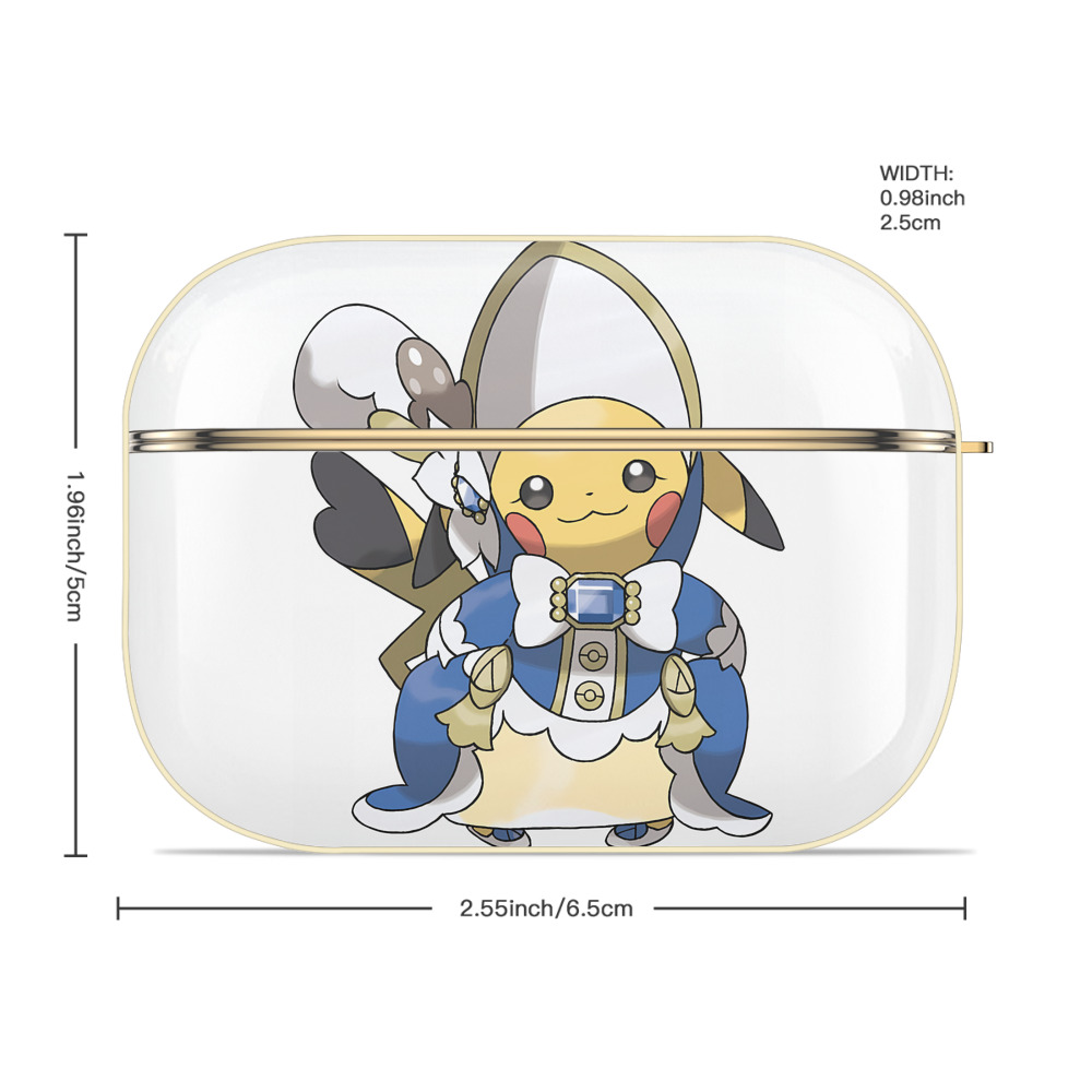 ポケットモンスター Pokémon 【AirPods Pro用】ハードシェル保護ケース｜耐衝撃・防指紋・カラビナ付き商品仕様