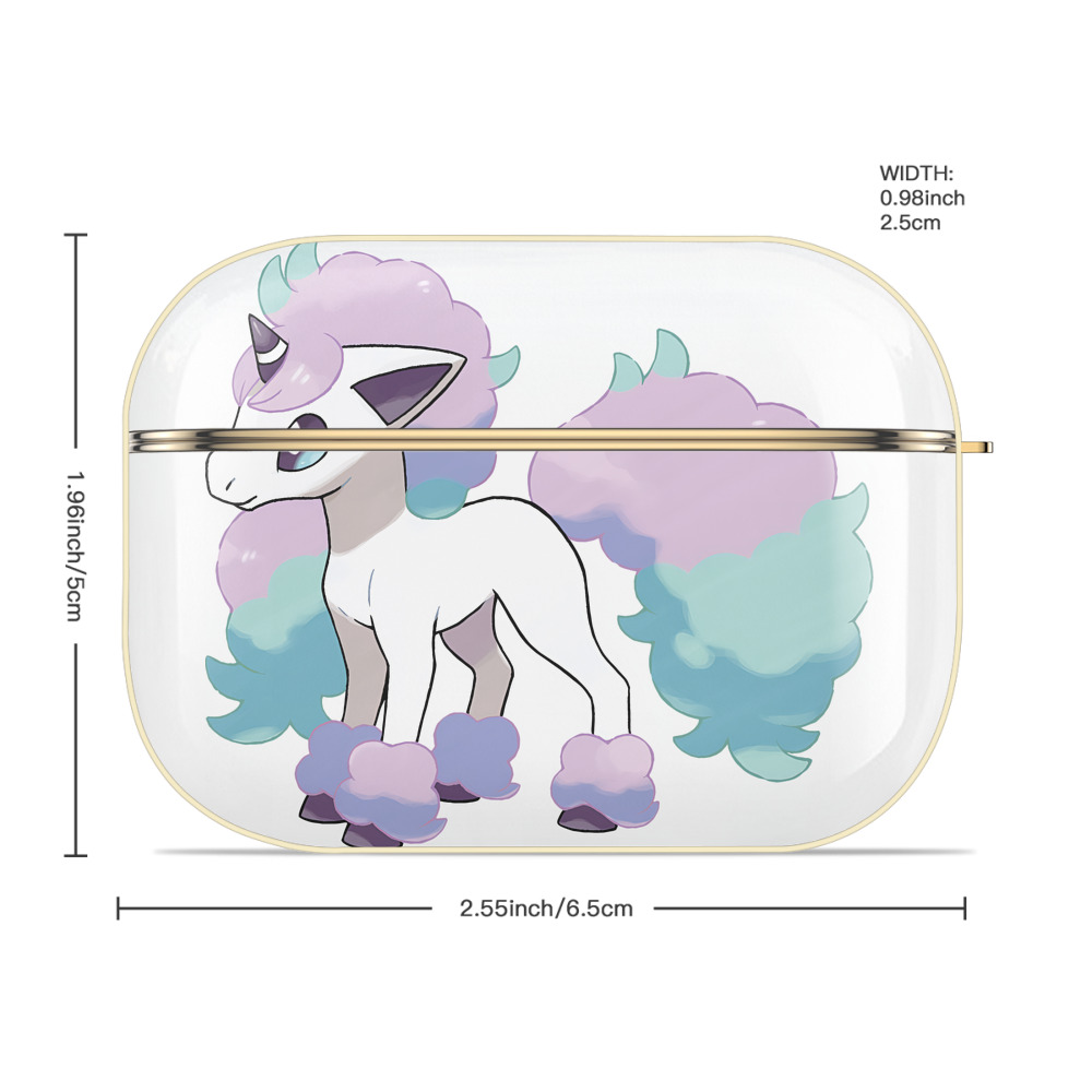 ポケットモンスター Pokémon 【AirPods Pro用】ハードシェル保護ケース｜耐衝撃・防指紋・カラビナ付き商品仕様
