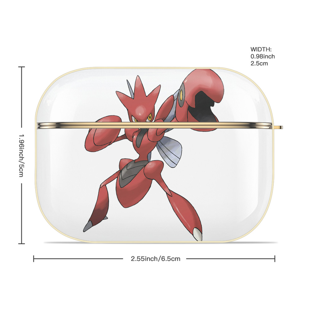 ポケットモンスター Pokémon 【AirPods Pro用】ハードシェル保護ケース｜耐衝撃・防指紋・カラビナ付き商品仕様