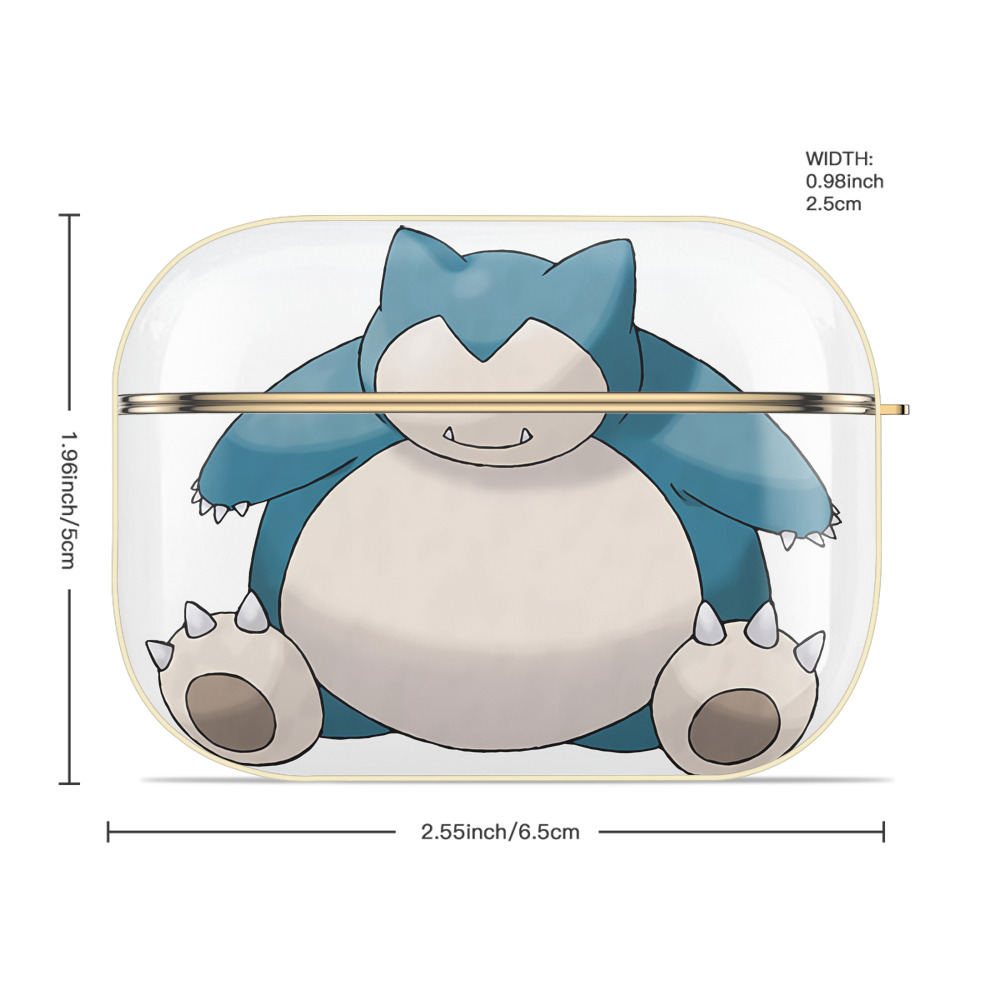 ポケットモンスター Pokémon 【AirPods Pro用】ハードシェル保護ケース｜耐衝撃・防指紋・カラビナ付き商品仕様