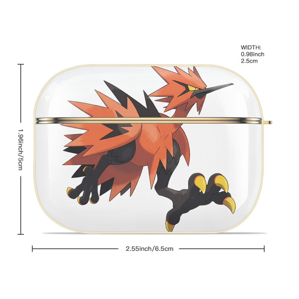 ポケットモンスター Pokémon 【AirPods Pro用】ハードシェル保護ケース｜耐衝撃・防指紋・カラビナ付き商品仕様