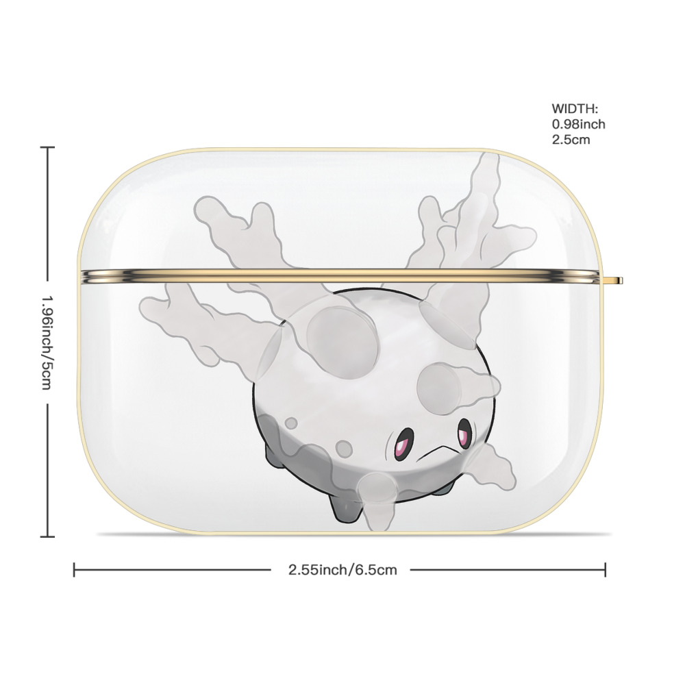 ポケットモンスター Pokémon 【AirPods Pro用】ハードシェル保護ケース｜耐衝撃・防指紋・カラビナ付き商品仕様