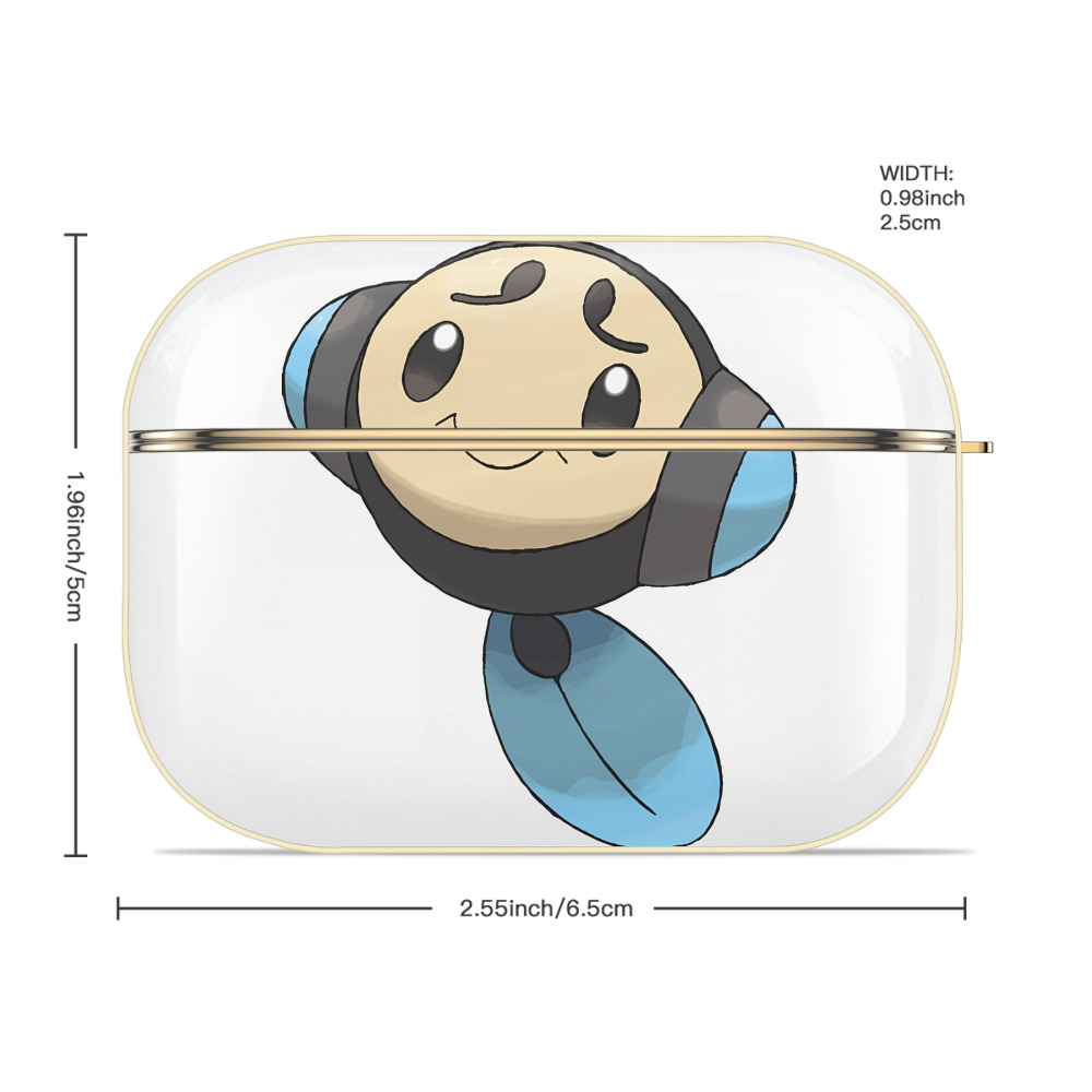 ポケットモンスター Pokémon 【AirPods Pro用】ハードシェル保護ケース｜耐衝撃・防指紋・カラビナ付き商品仕様