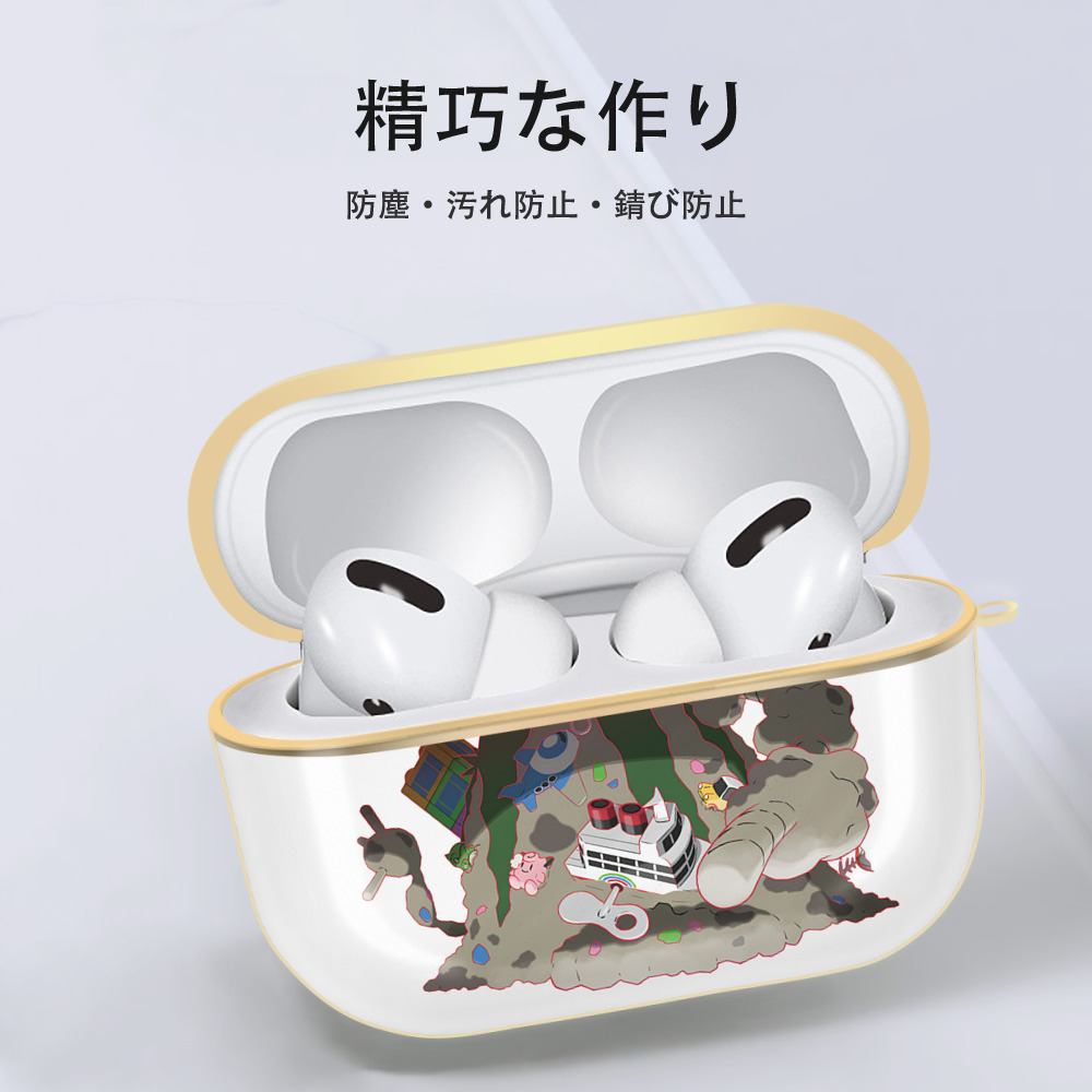 ポケットモンスター Pokémon 【AirPods Pro用】ハードシェル保護ケース｜耐衝撃・防指紋・カラビナ付き商品仕様