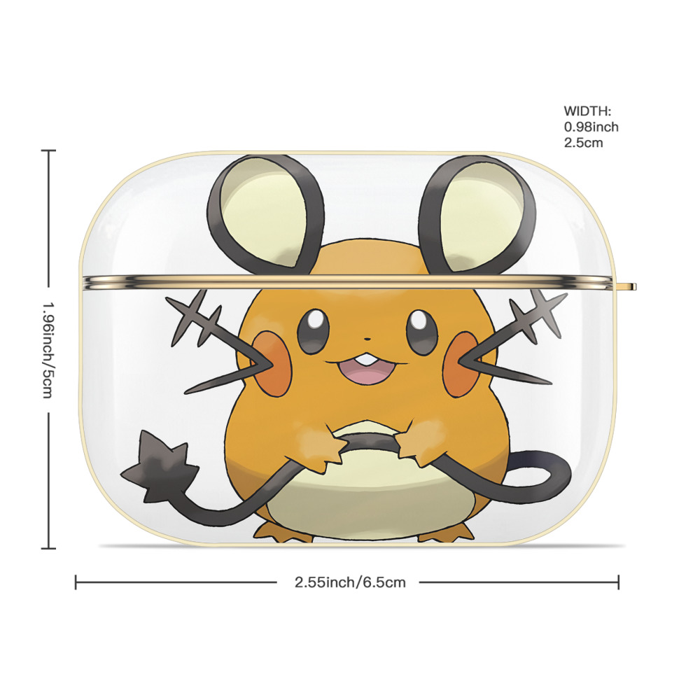 ポケットモンスター Pokémon 【AirPods Pro用】ハードシェル保護ケース｜耐衝撃・防指紋・カラビナ付き商品仕様