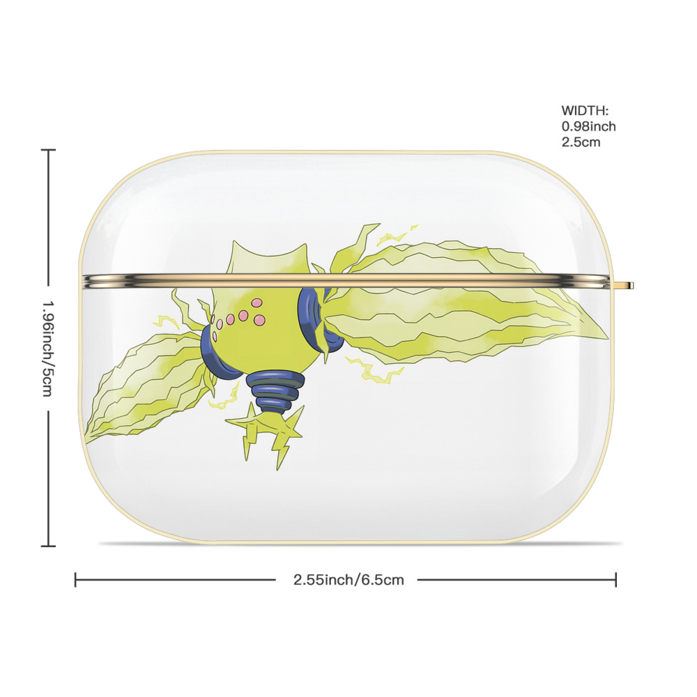ポケットモンスター Pokémon 【AirPods Pro用】ハードシェル保護ケース｜耐衝撃・防指紋・カラビナ付き商品仕様