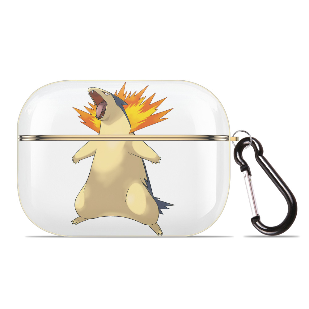（画像用） ポケットモンスター Pokémon 【AirPods Pro用】ハードシェル保護ケース｜耐衝撃・防指紋・カラビナ付き商品仕様