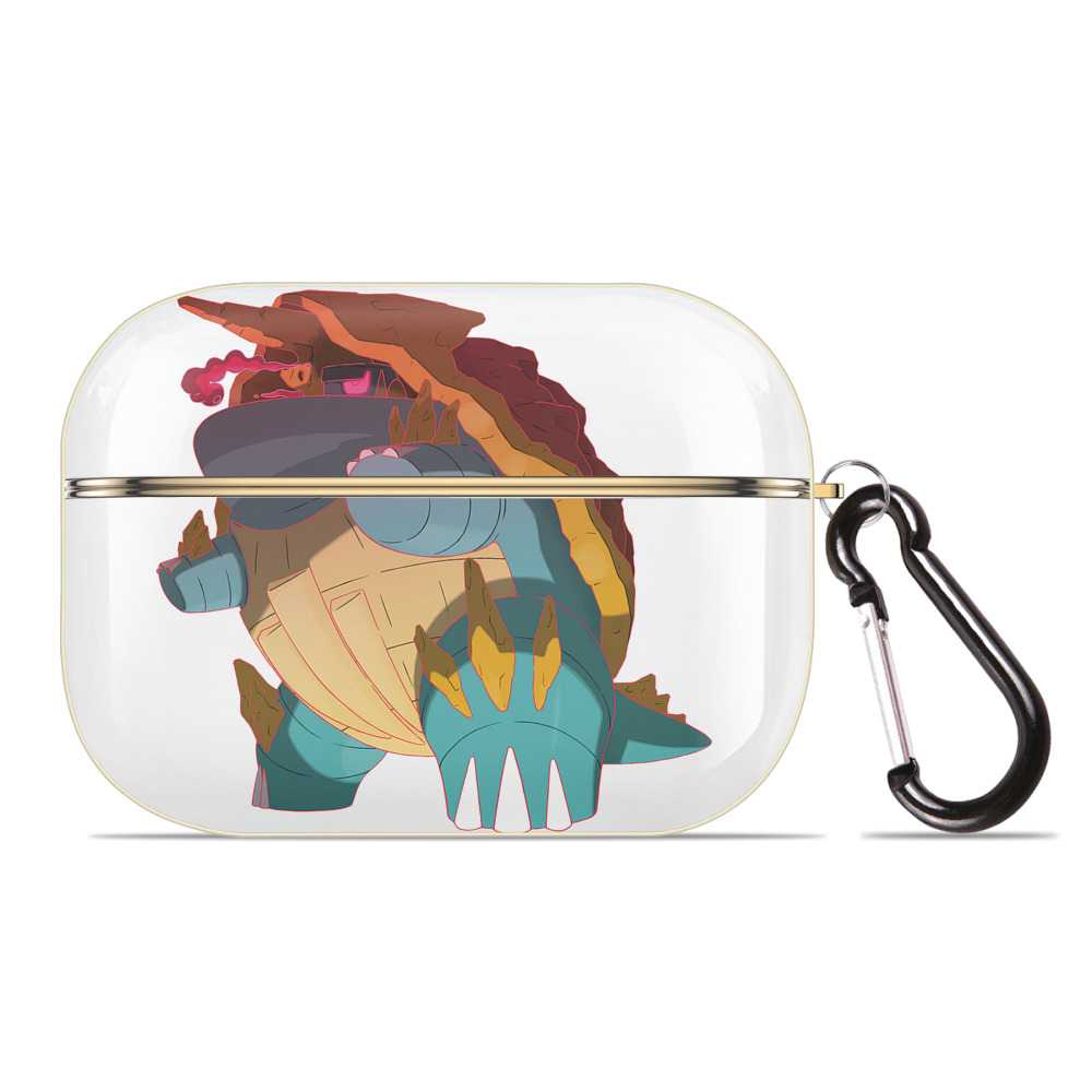 （画像用） ポケットモンスター Pokémon 【AirPods Pro用】ハードシェル保護ケース｜耐衝撃・防指紋・カラビナ付き商品仕様