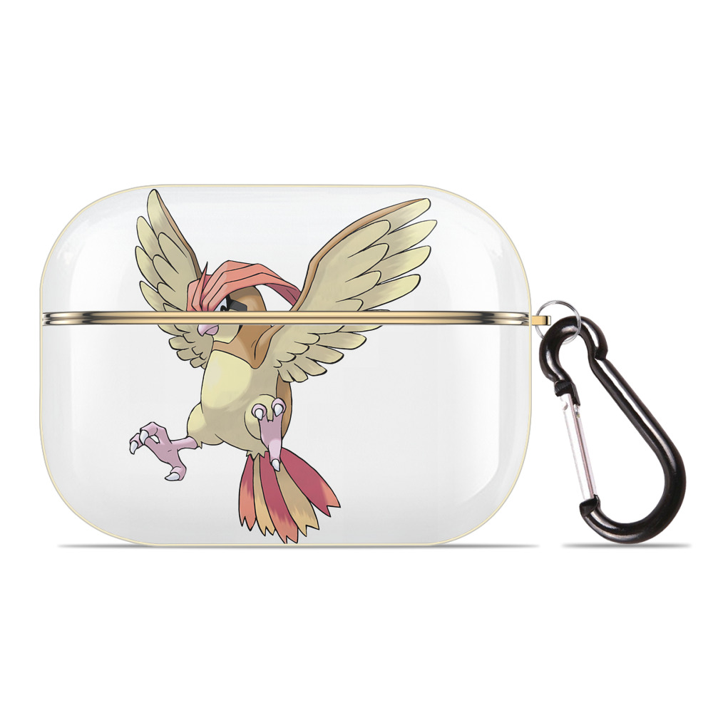 （画像用） ポケットモンスター Pokémon 【AirPods Pro用】ハードシェル保護ケース｜耐衝撃・防指紋・カラビナ付き商品仕様