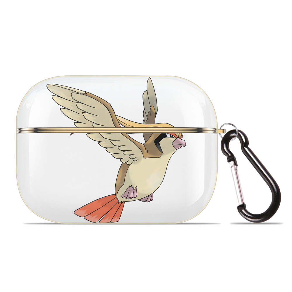 （画像用） ポケットモンスター Pokémon 【AirPods Pro用】ハードシェル保護ケース｜耐衝撃・防指紋・カラビナ付き商品仕様