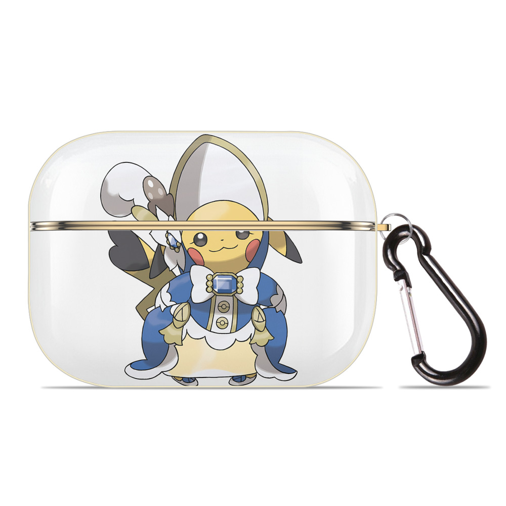 （画像用） ポケットモンスター Pokémon 【AirPods Pro用】ハードシェル保護ケース｜耐衝撃・防指紋・カラビナ付き商品仕様