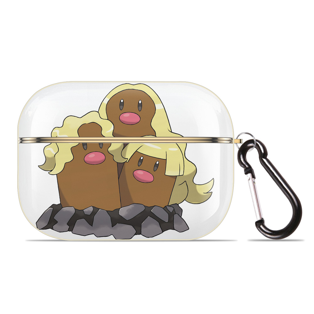 （画像用） ポケットモンスター Pokémon 【AirPods Pro用】ハードシェル保護ケース｜耐衝撃・防指紋・カラビナ付き商品仕様