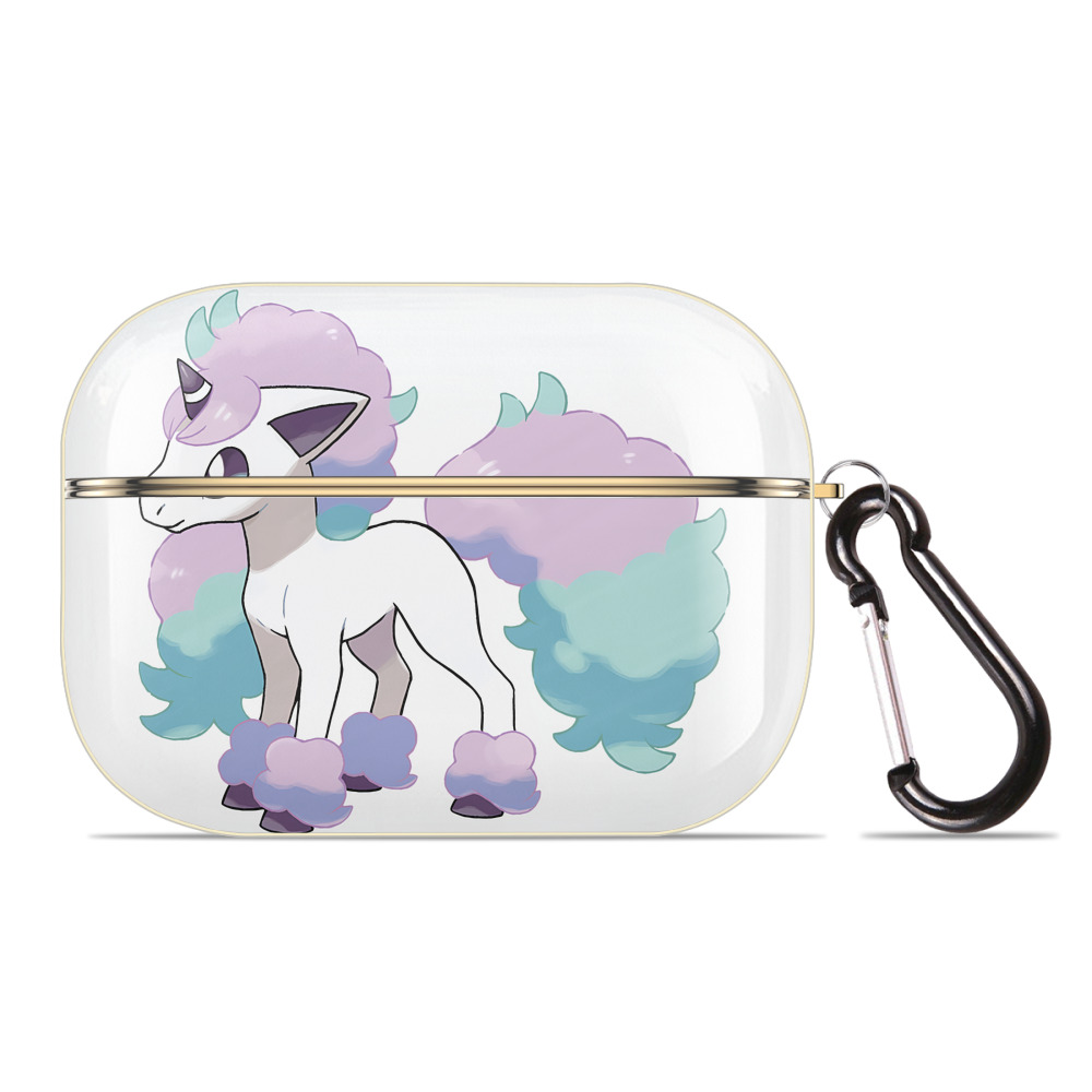 （画像用） ポケットモンスター Pokémon 【AirPods Pro用】ハードシェル保護ケース｜耐衝撃・防指紋・カラビナ付き商品仕様