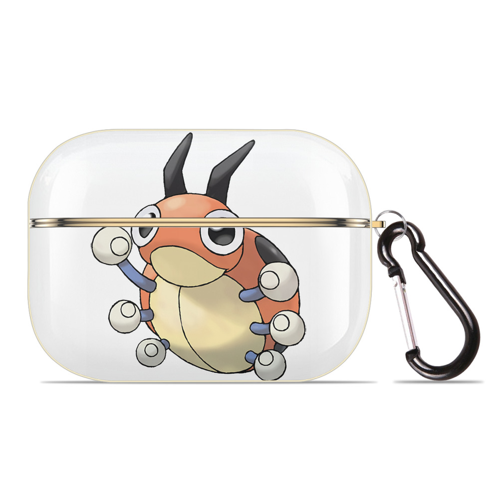 （画像用） ポケットモンスター Pokémon 【AirPods Pro用】ハードシェル保護ケース｜耐衝撃・防指紋・カラビナ付き商品仕様