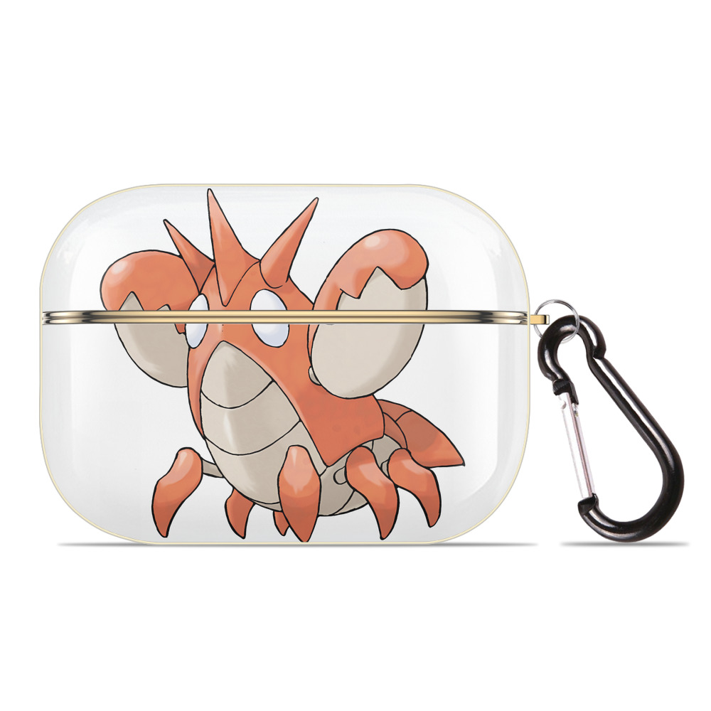 （画像用） ポケットモンスター Pokémon 【AirPods Pro用】ハードシェル保護ケース｜耐衝撃・防指紋・カラビナ付き商品仕様