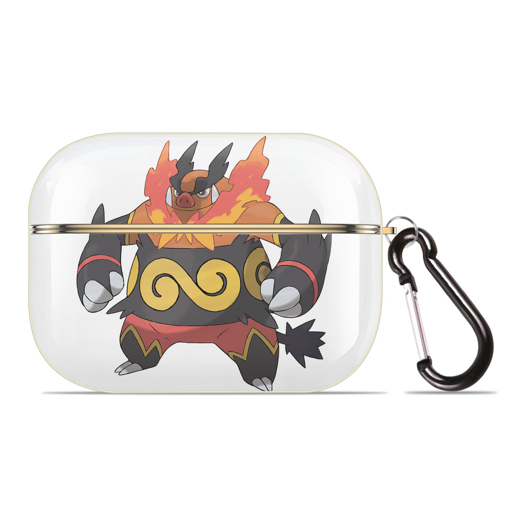 （画像用） ポケットモンスター Pokémon 【AirPods Pro用】ハードシェル保護ケース｜耐衝撃・防指紋・カラビナ付き商品仕様