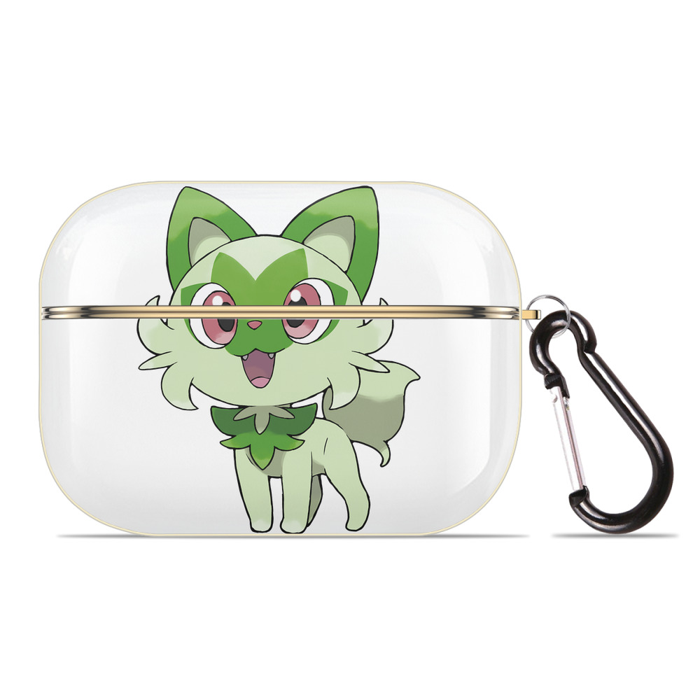 （画像用） ポケットモンスター Pokémon 【AirPods Pro用】ハードシェル保護ケース｜耐衝撃・防指紋・カラビナ付き商品仕様