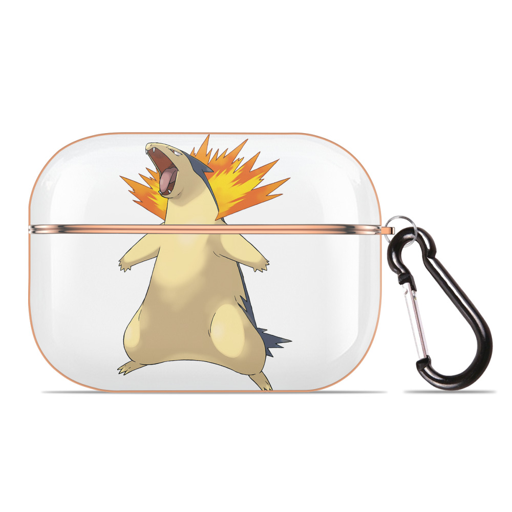 （画像用） ポケットモンスター Pokémon 【AirPods Pro用】ハードシェル保護ケース｜耐衝撃・防指紋・カラビナ付き商品仕様