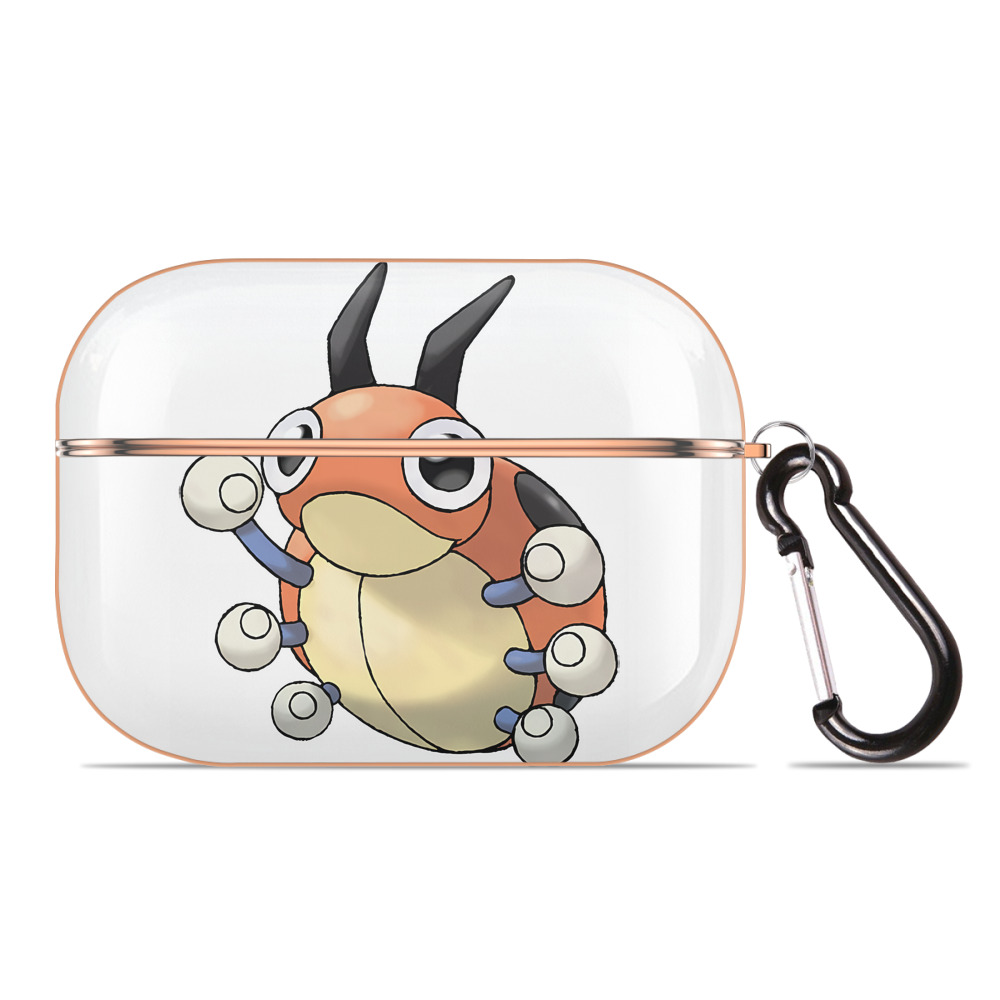 （画像用） ポケットモンスター Pokémon 【AirPods Pro用】ハードシェル保護ケース｜耐衝撃・防指紋・カラビナ付き商品仕様