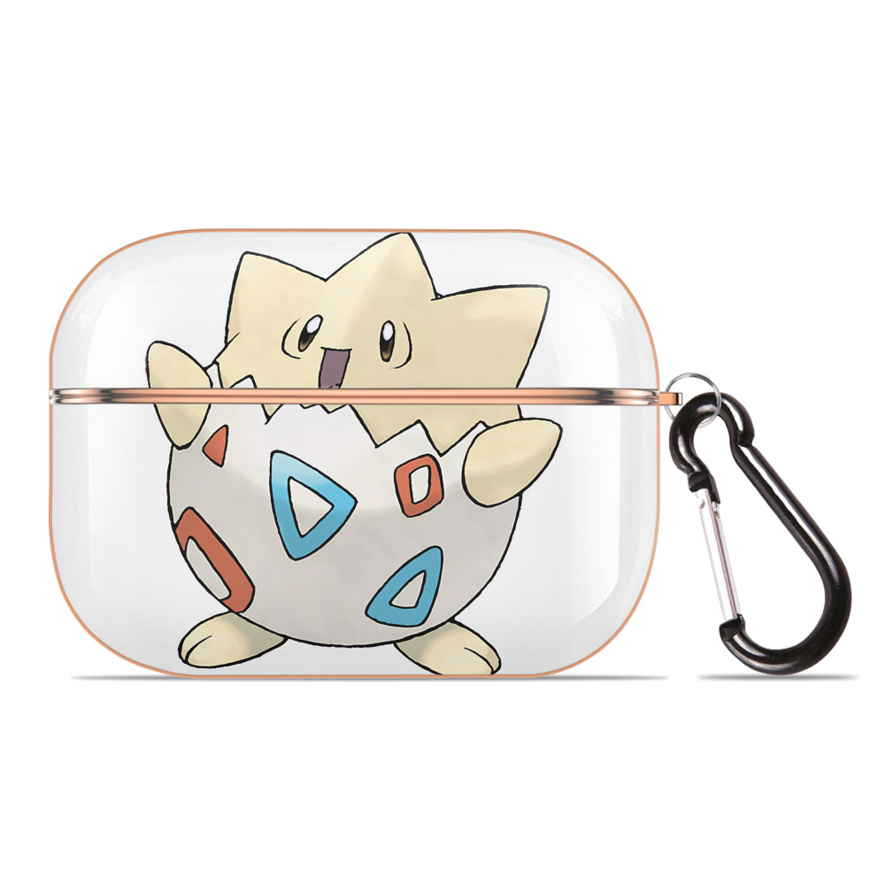 （画像用） ポケットモンスター Pokémon 【AirPods Pro用】ハードシェル保護ケース｜耐衝撃・防指紋・カラビナ付き商品仕様
