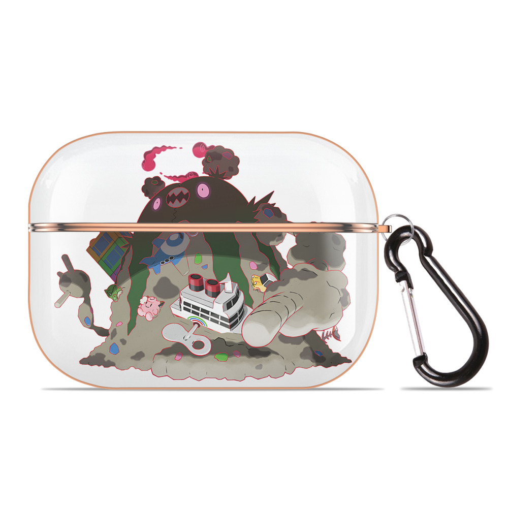 （画像用） ポケットモンスター Pokémon 【AirPods Pro用】ハードシェル保護ケース｜耐衝撃・防指紋・カラビナ付き商品仕様