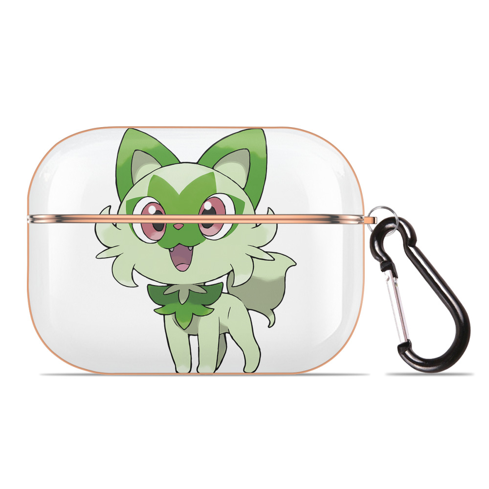 （画像用） ポケットモンスター Pokémon 【AirPods Pro用】ハードシェル保護ケース｜耐衝撃・防指紋・カラビナ付き商品仕様