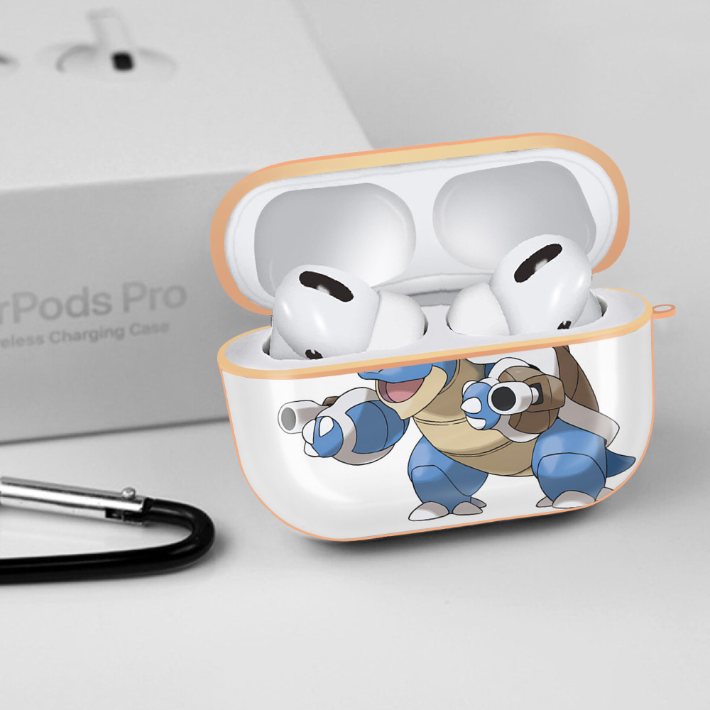ポケットモンスター Pokémon 【AirPods Pro用】ハードシェル保護ケース｜耐衝撃・防指紋・カラビナ付き商品仕様