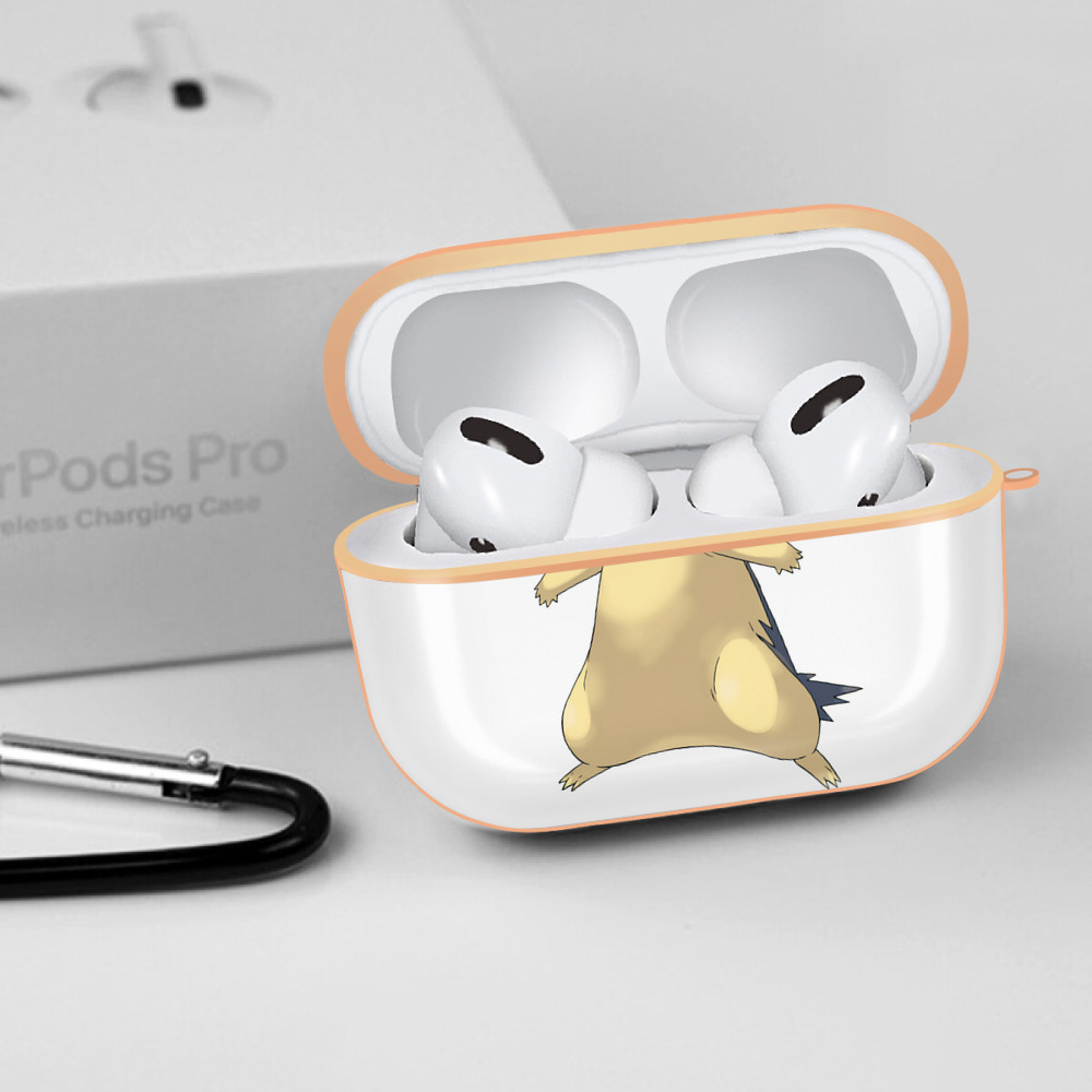 ポケットモンスター Pokémon 【AirPods Pro用】ハードシェル保護ケース｜耐衝撃・防指紋・カラビナ付き商品仕様