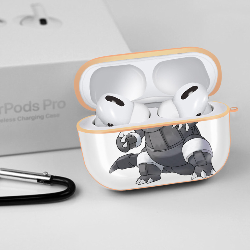 ポケットモンスター Pokémon 【AirPods Pro用】ハードシェル保護ケース｜耐衝撃・防指紋・カラビナ付き商品仕様