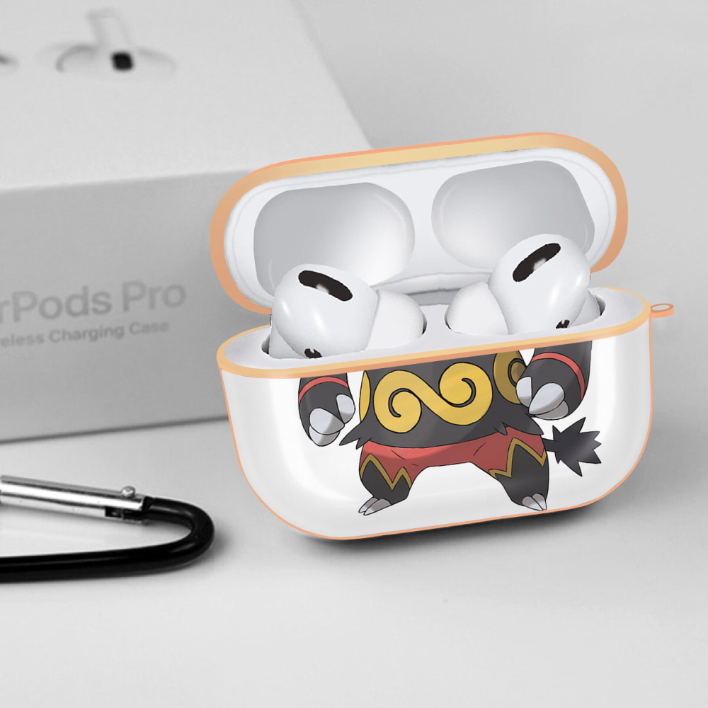 ポケットモンスター Pokémon 【AirPods Pro用】ハードシェル保護ケース｜耐衝撃・防指紋・カラビナ付き商品仕様