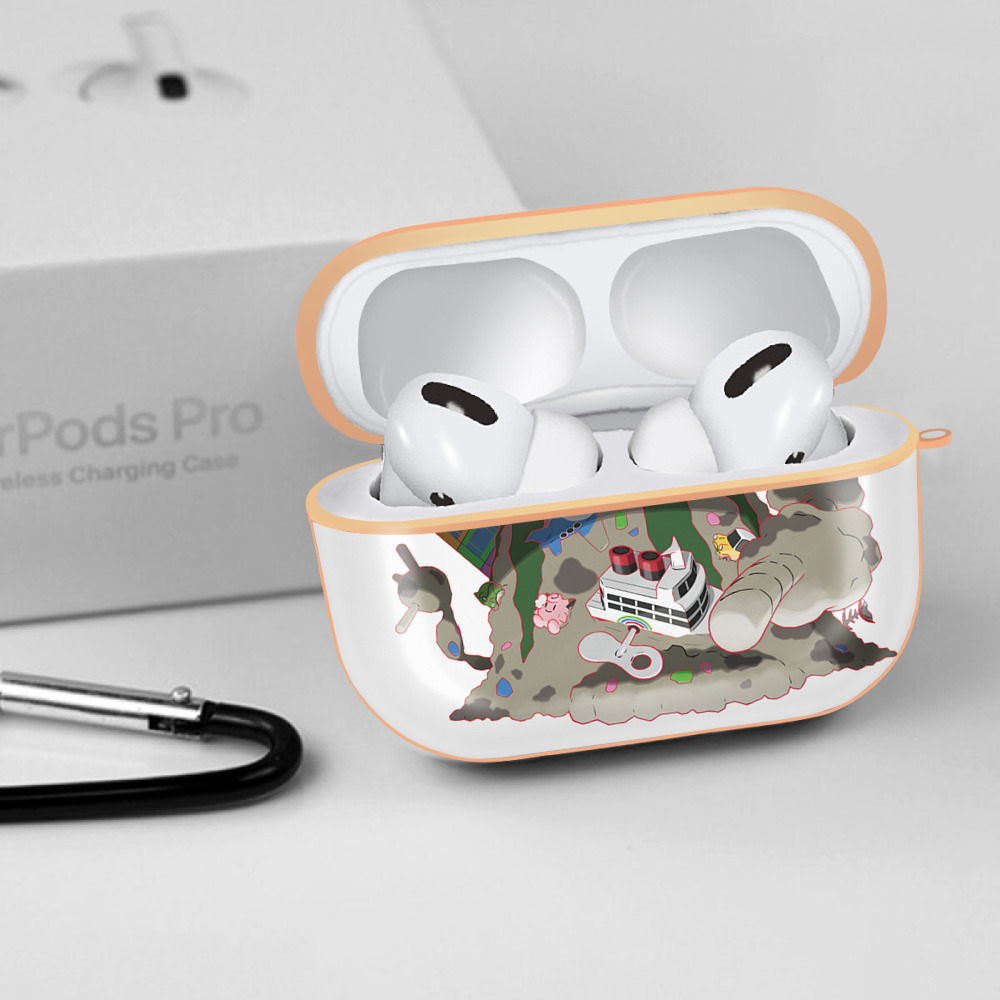 ポケットモンスター Pokémon 【AirPods Pro用】ハードシェル保護ケース｜耐衝撃・防指紋・カラビナ付き商品仕様