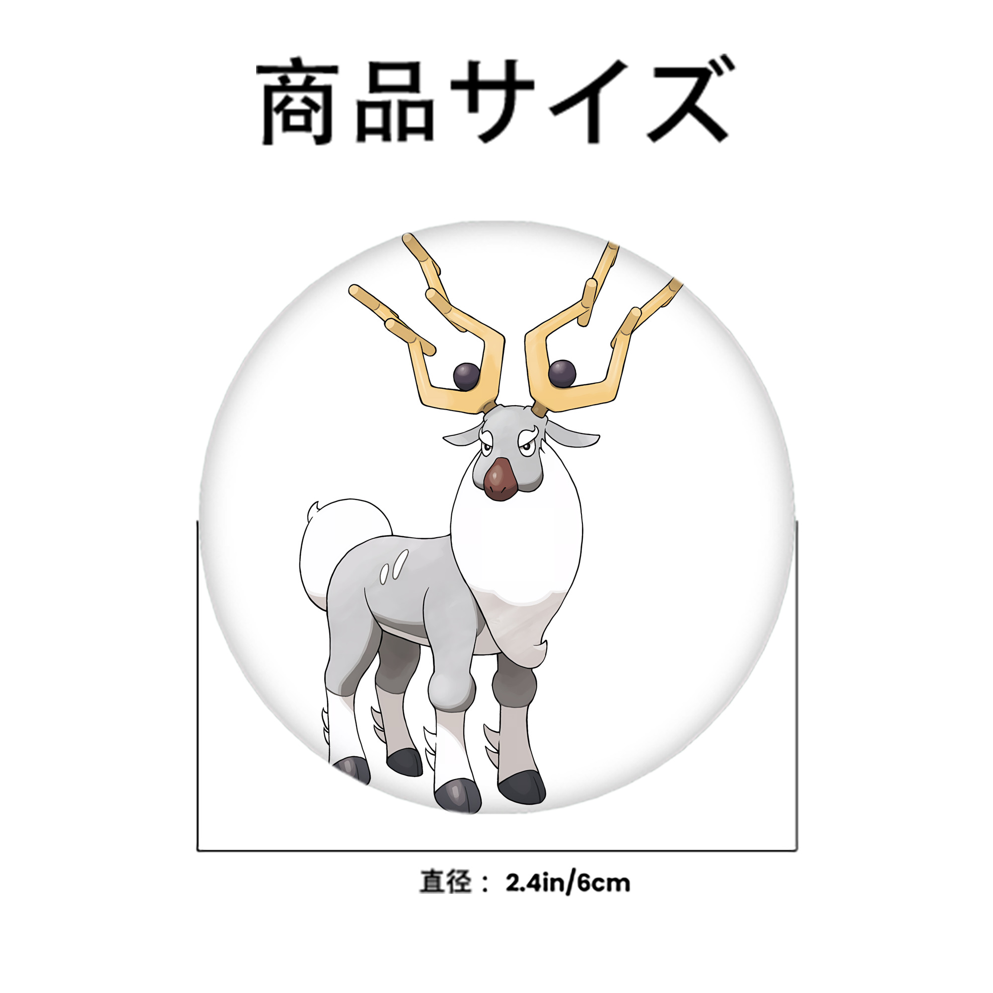 ポケットモンスター Pokémon 6cm 缶バッジ 複数セット