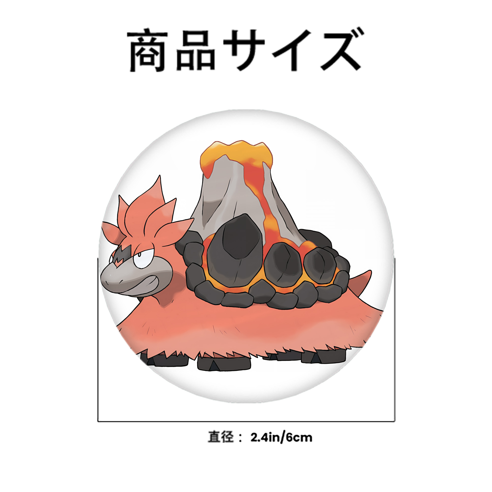 ポケットモンスター Pokémon 6cm 缶バッジ 複数セット