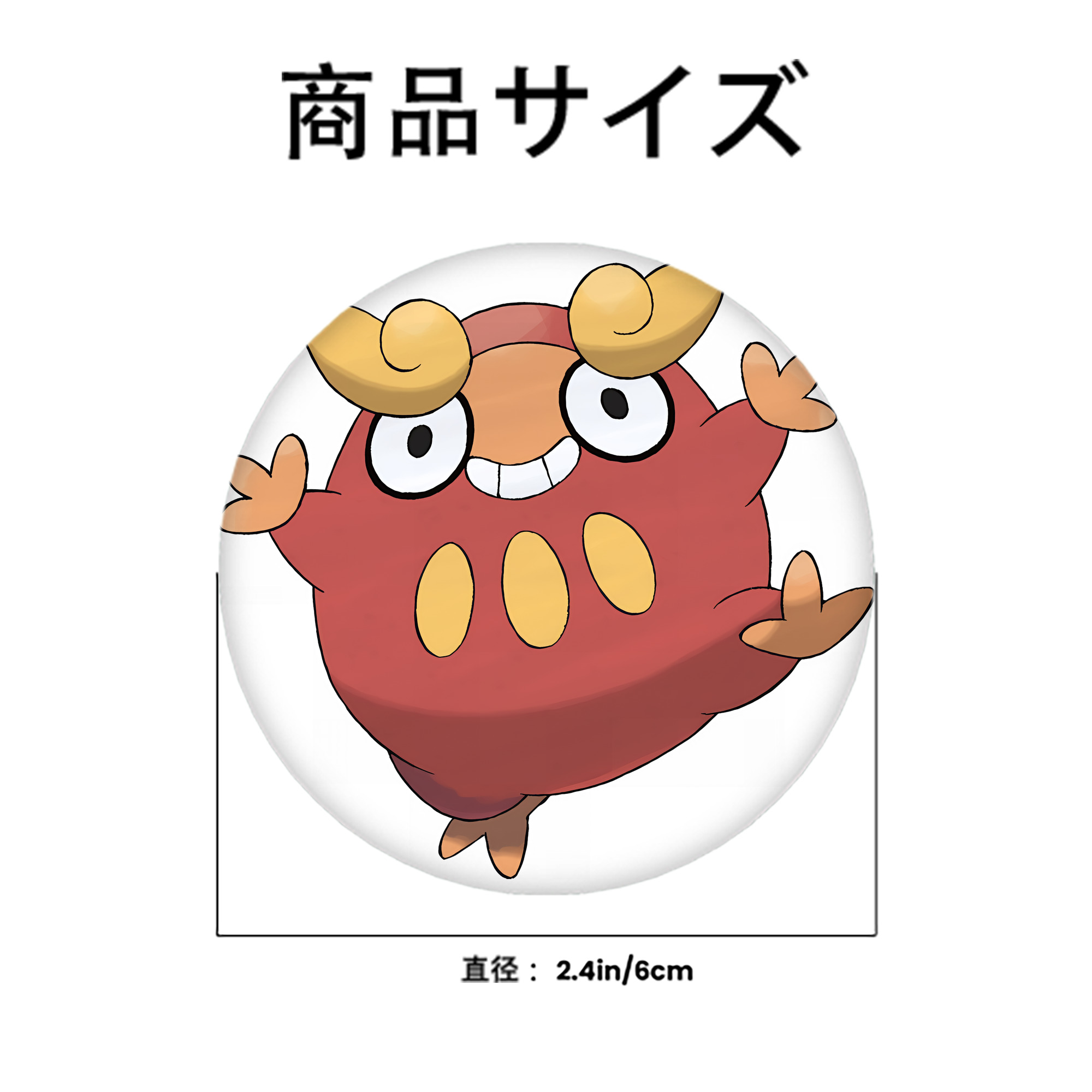 ポケットモンスター Pokémon 6cm 缶バッジ 複数セット