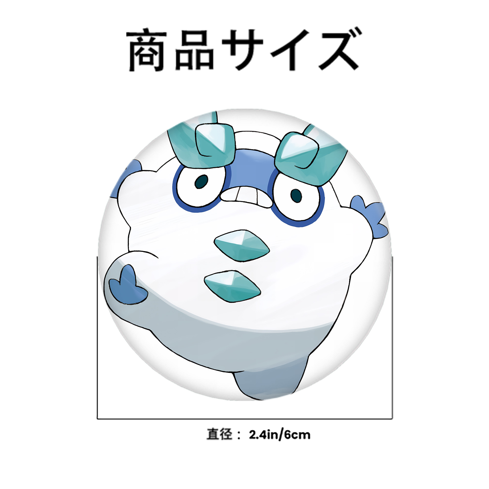 ポケットモンスター Pokémon 6cm 缶バッジ 複数セット