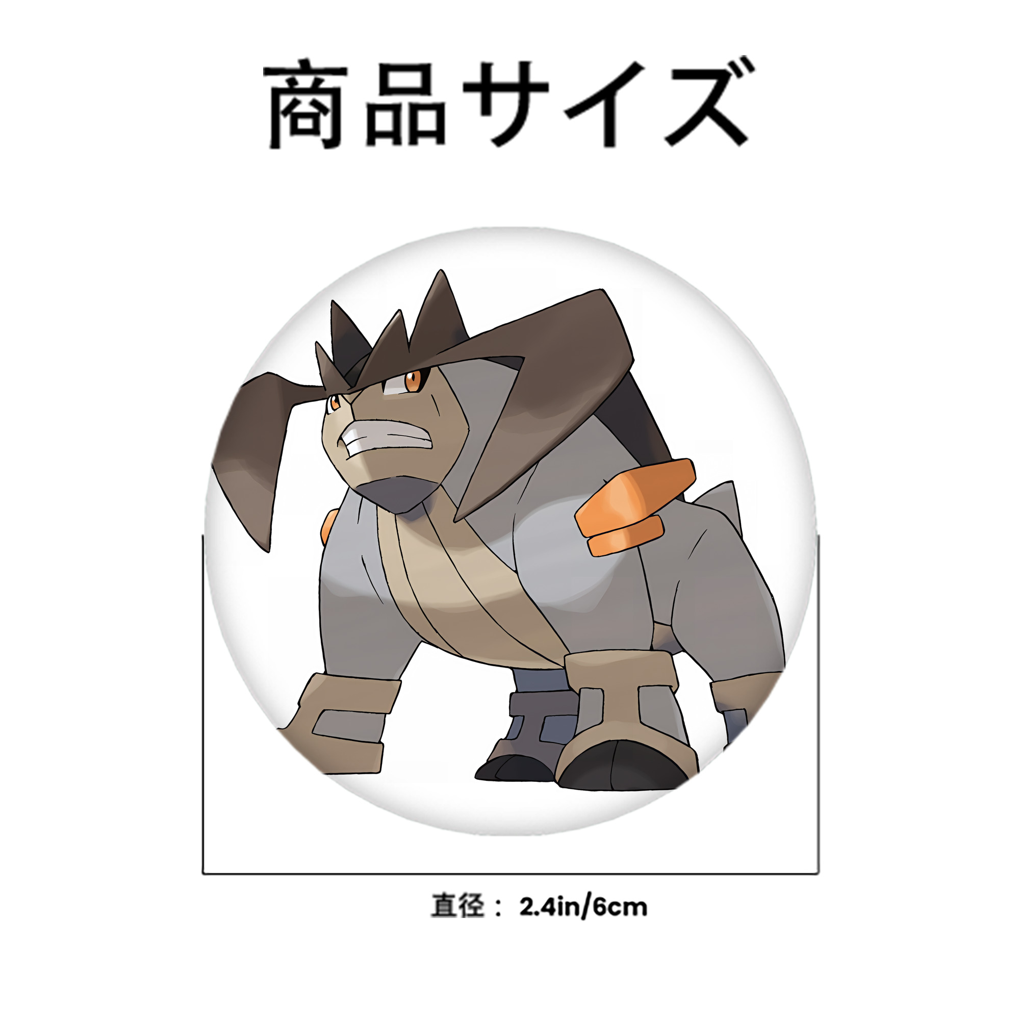 ポケットモンスター Pokémon 6cm 缶バッジ 複数セット