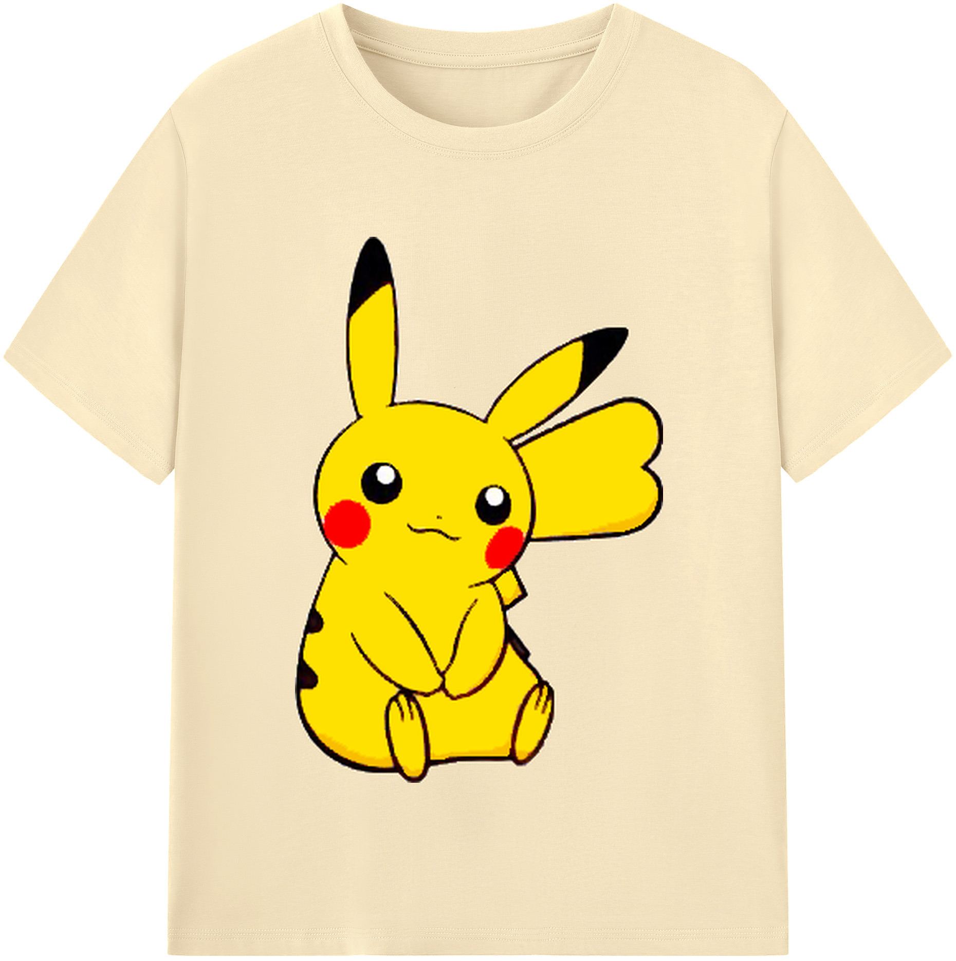 （画像用） ポケットモンスター Pokémon 綿100％半袖Tシャツ（フロントプリント）