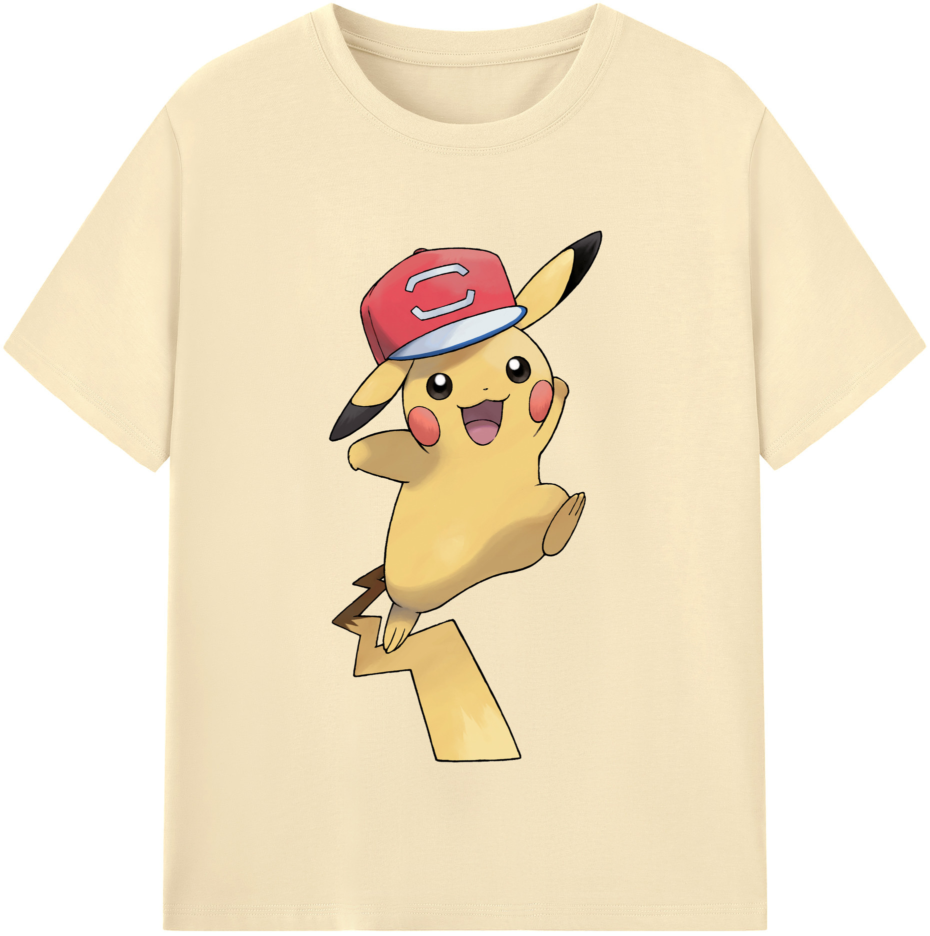 （画像用） ポケットモンスター Pokémon 綿100％半袖Tシャツ（フロントプリント）