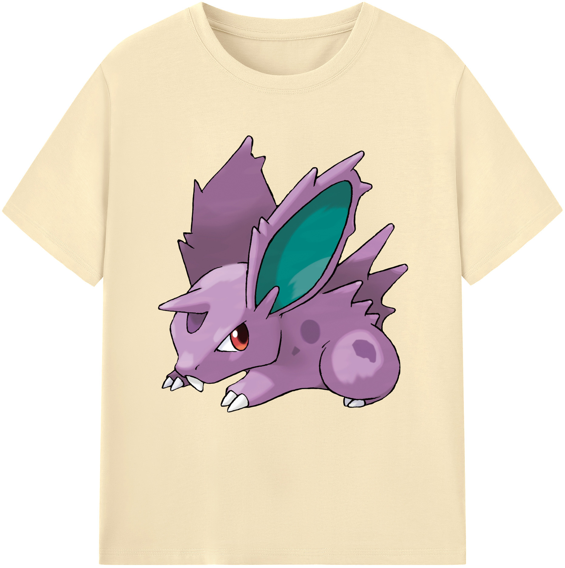 （画像用） ポケットモンスター Pokémon 綿100％半袖Tシャツ（フロントプリント）
