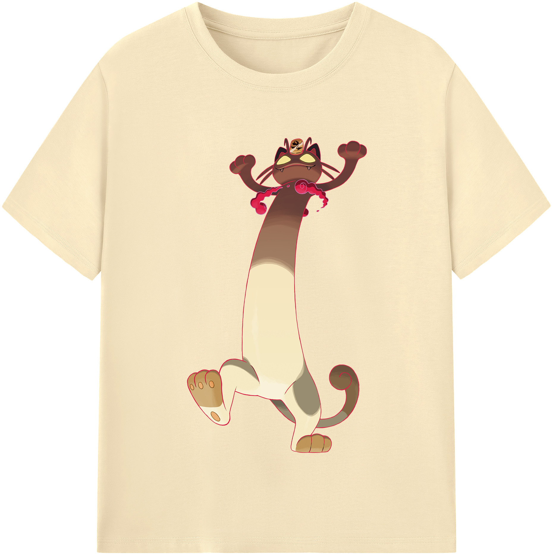 （画像用） ポケットモンスター Pokémon 綿100％半袖Tシャツ（フロントプリント）