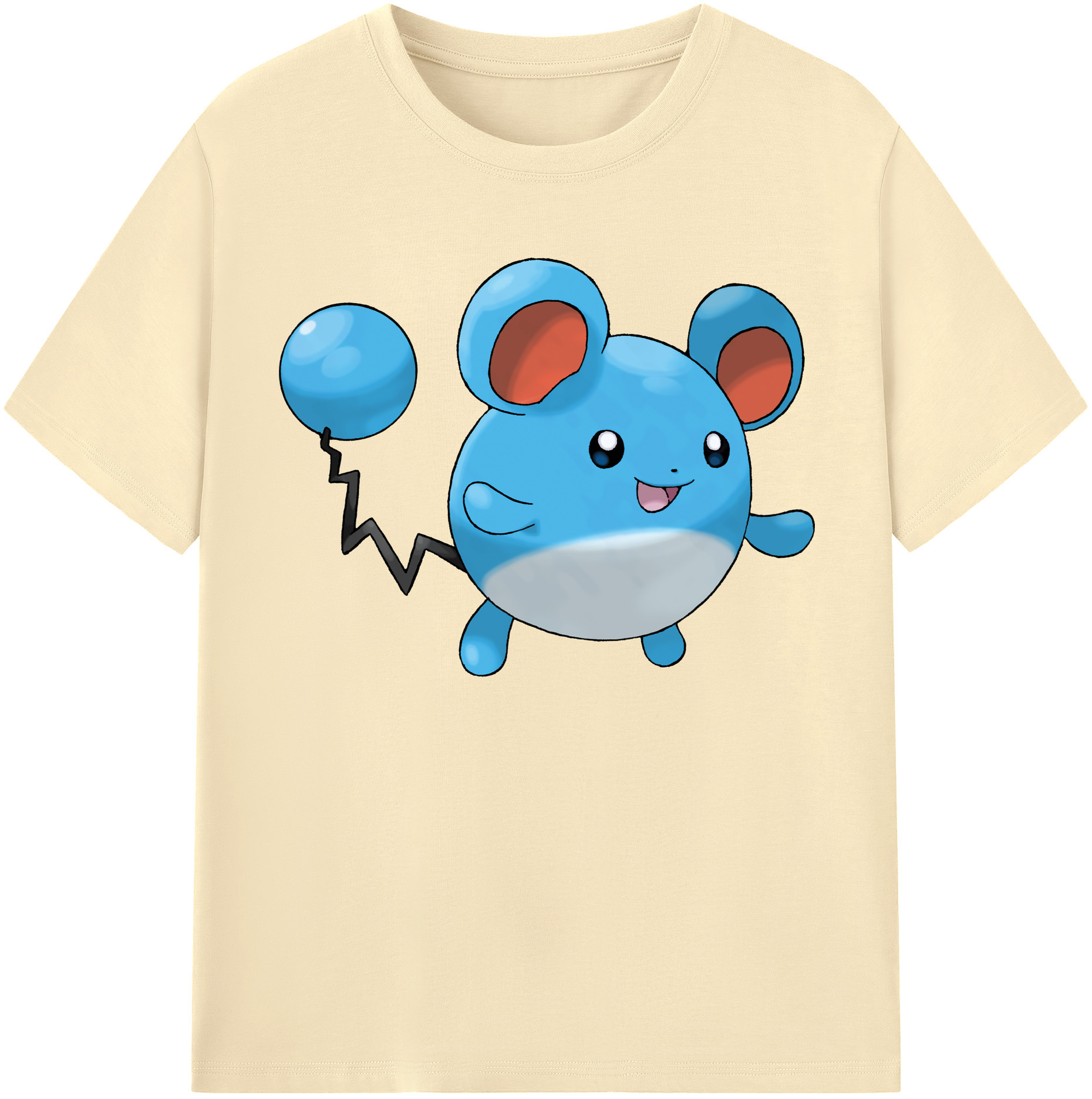 （画像用） ポケットモンスター Pokémon 綿100％半袖Tシャツ（フロントプリント）