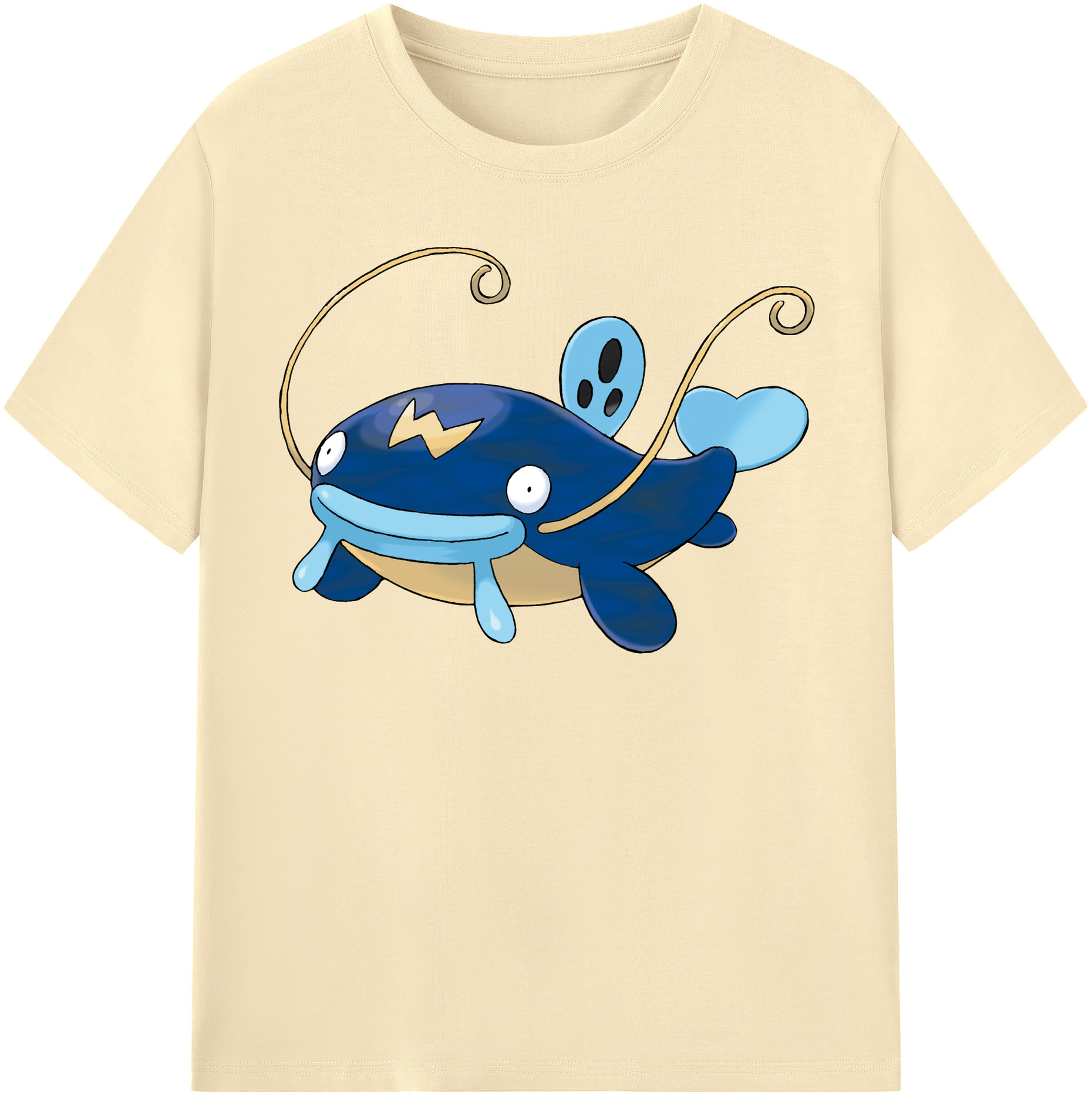 （画像用） ポケットモンスター Pokémon 綿100％半袖Tシャツ（フロントプリント）