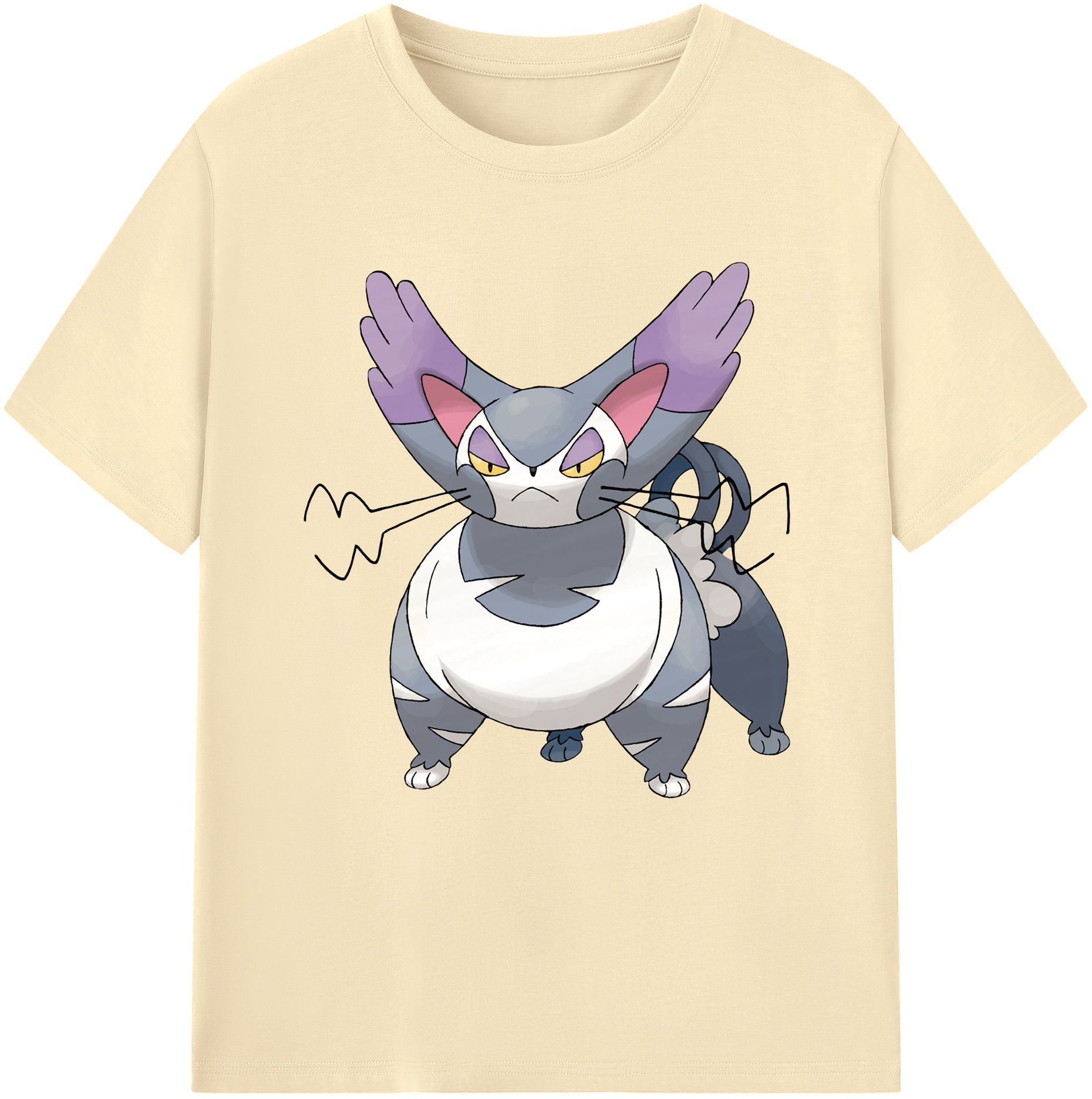 （画像用） ポケットモンスター Pokémon 綿100％半袖Tシャツ（フロントプリント）