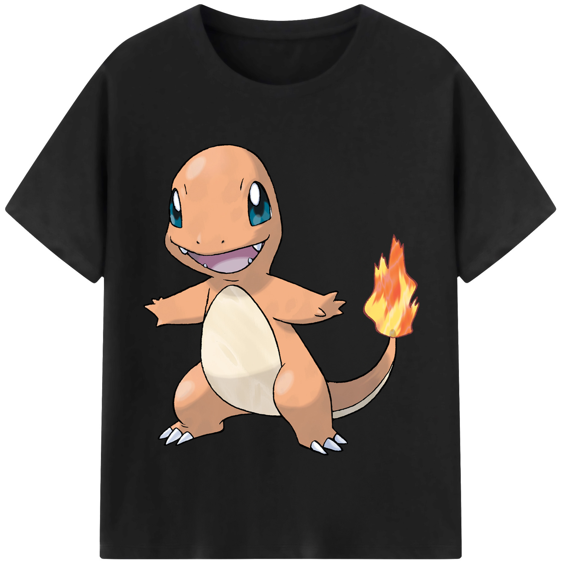 （画像用） ポケットモンスター Pokémon 綿100％半袖Tシャツ（フロントプリント）