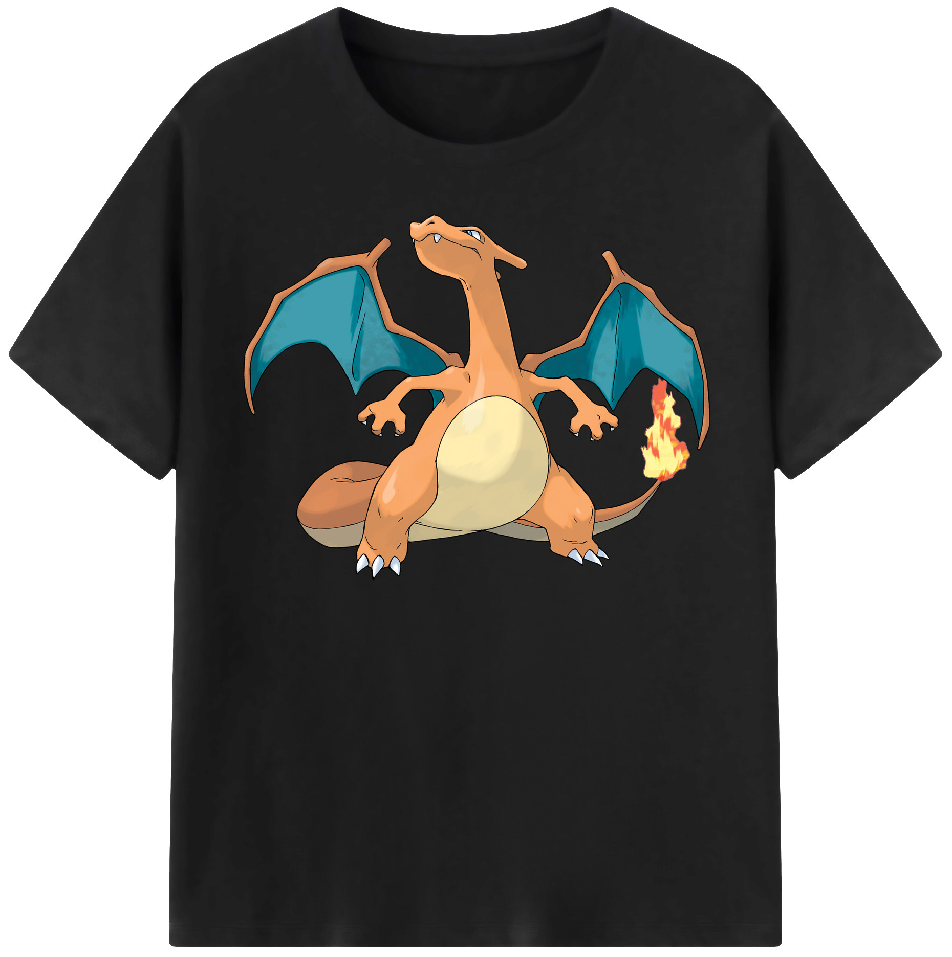 （画像用） ポケットモンスター Pokémon 綿100％半袖Tシャツ（フロントプリント）