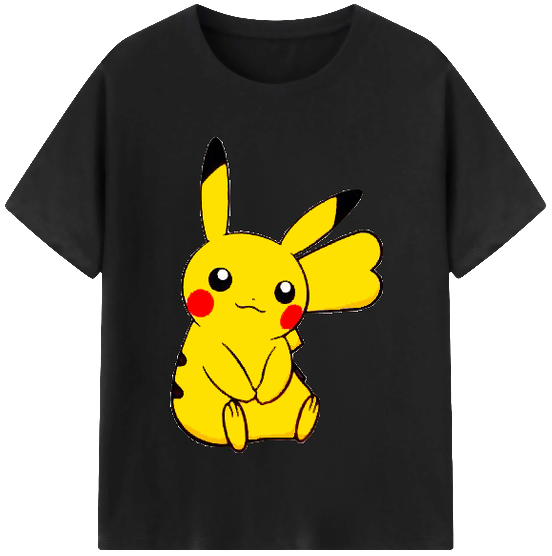 （画像用） ポケットモンスター Pokémon 綿100％半袖Tシャツ（フロントプリント）