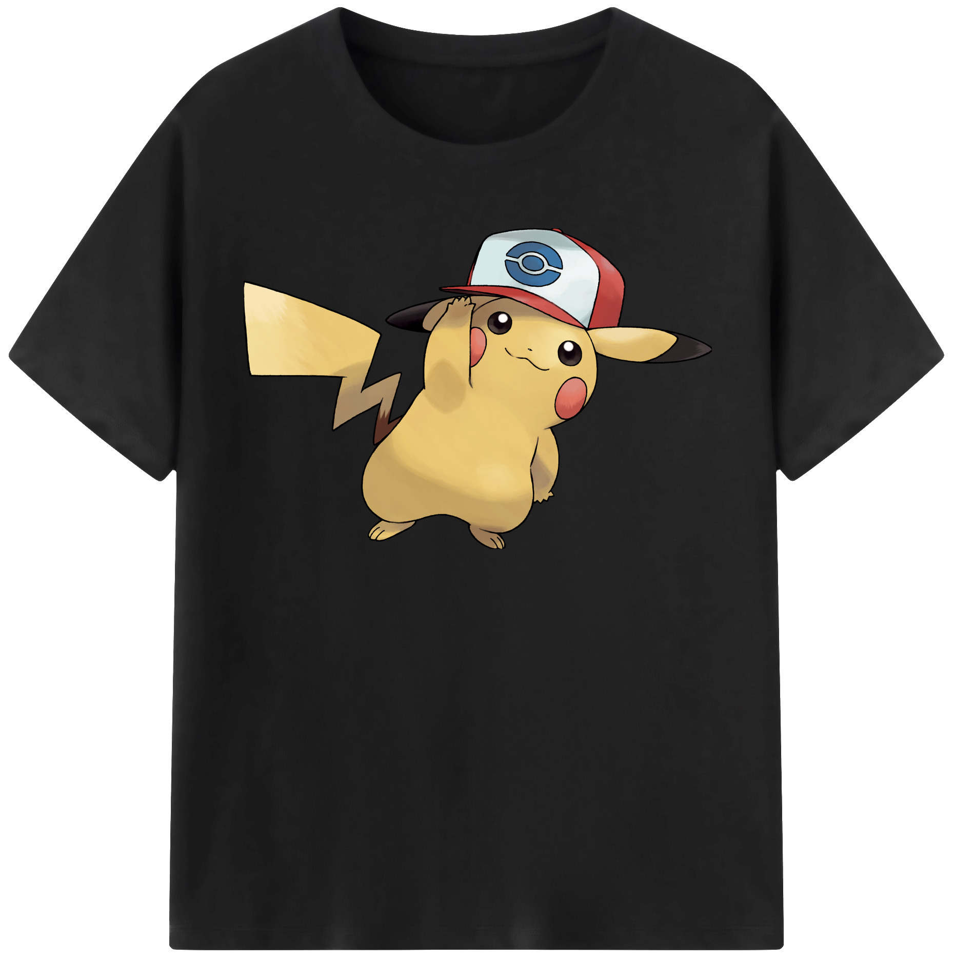 （画像用） ポケットモンスター Pokémon 綿100％半袖Tシャツ（フロントプリント）