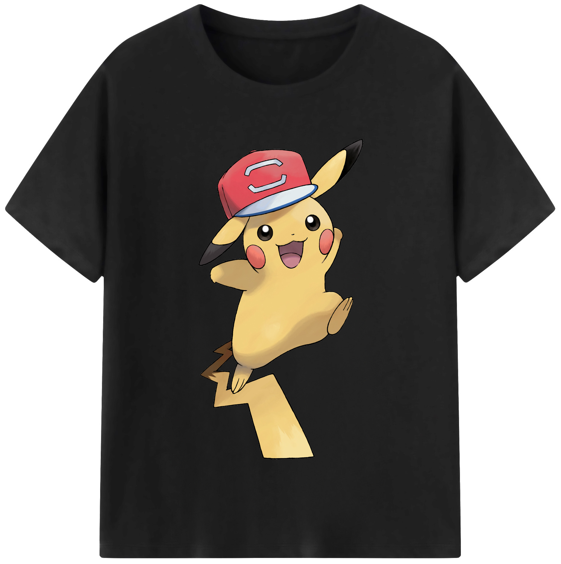 （画像用） ポケットモンスター Pokémon 綿100％半袖Tシャツ（フロントプリント）
